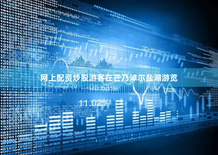 网上配资炒股游客在芒乃淖尔盐湖游览